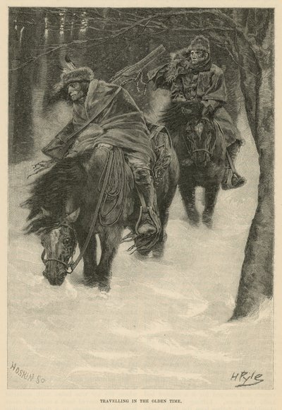 Reisen in alten Zeiten von Howard Pyle